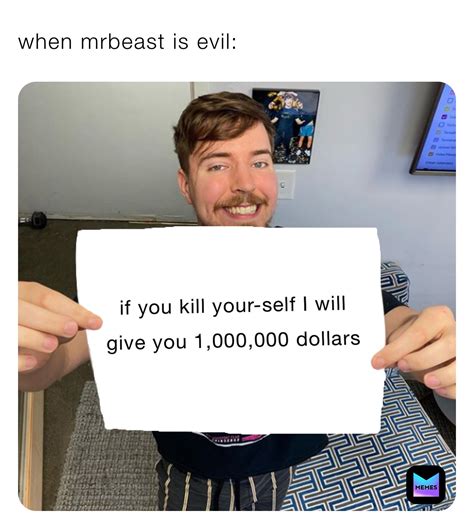 In a recent video, MrBeast handed someone 100,000 to quit their job, and offered someone else 20,000 to throw a paper plane roughly 30 feet. . Is mrbeast evil